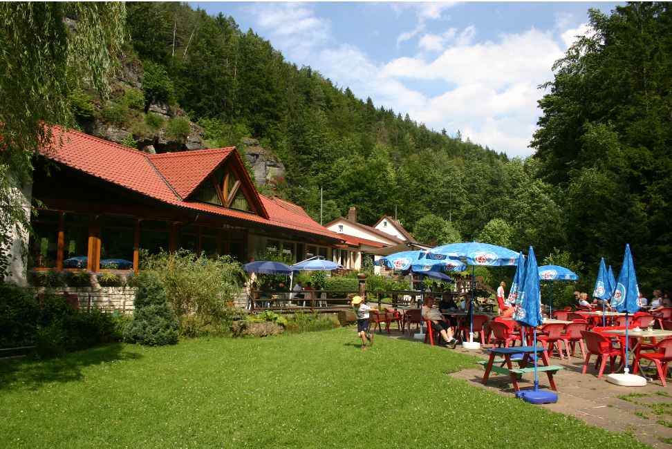 Waldcafe im Oberen Püttlachtal