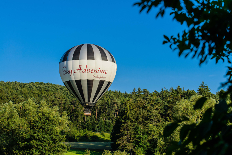 Ballonfahrt über die Fränkische Schweiz