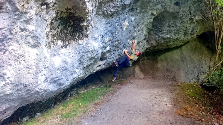 Bouldern im Naturpark