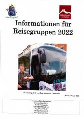 Information für Reisegruppen 2022